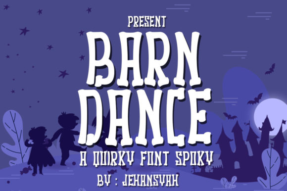 Barn Dance: A Unique Font for Creative Makers