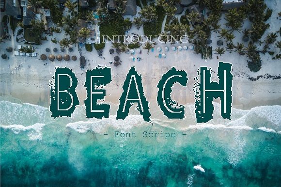Beach: A Versatile Display Font for Creative Branding