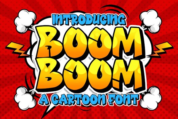 Boom Boom: A Dazzling Font for Creative Publishing