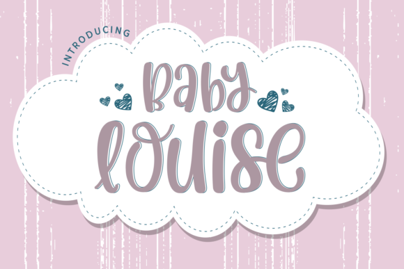 Boost Your Campaigns with Baby Louise: A Whimsical Display Font
