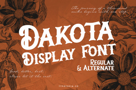 Bring Your Creations to Life with Dakota Font