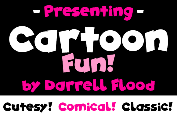 Cartoon Fun: A Playful Display Font for Engaging Content
