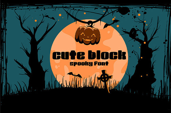Cute Block: A Charming Display Font for Editorial Design