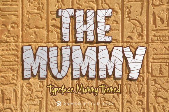 Discover The Mummy: A Bold and Unique Display Font