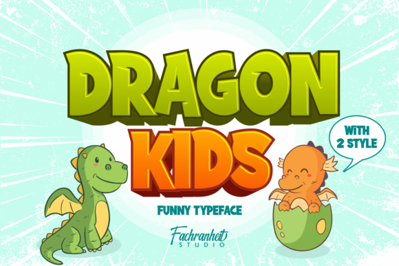Discover the Versatile Charm of Dragon Kids Font