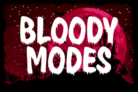 Enhance Your Brand with Bloody Modes Font