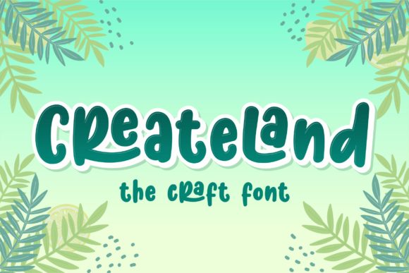 Enhance Your Brand with Createland: A Bold Display Font
