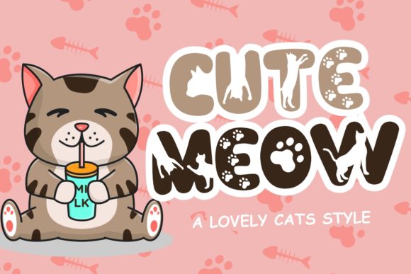 Enhance Your Brand with Cute Meow: A Charming Display Font