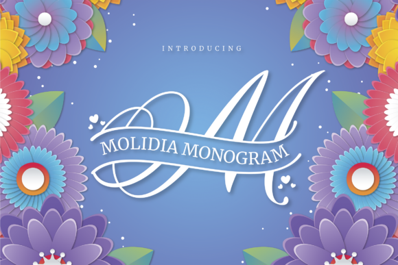 Enhance Your Brand with Molidia Monogram Font