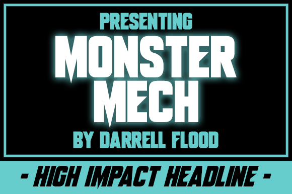 Enhance Your Brand with Monster Mech Font