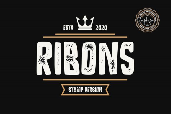 Enhance Your Brand with Ribons: A Bold and Chunky Display Font
