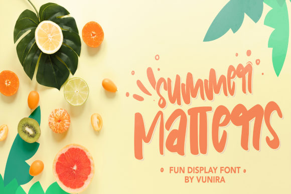 Enhance Your Brand with Summer Matters Font