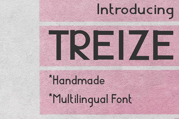 Enhance Your Web Design with Treize Font