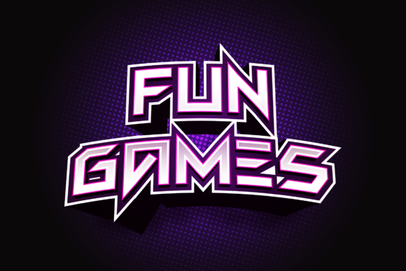 Fun Games: A Modern Futuristic Font for Editorial Design