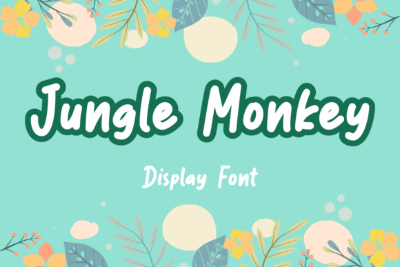 Jungle Monkey: A Sweet and Friendly Font for Your Brand