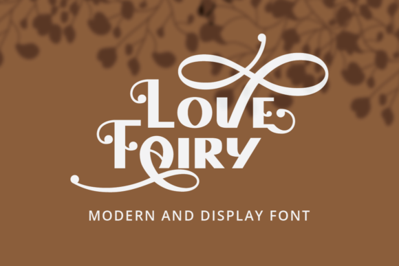 Love Fairy: A Modern and Elegant Display Font