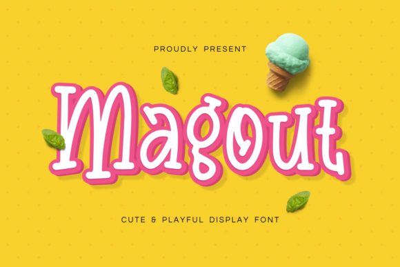 Magout: The Urban-Styled Font for Creative Makers
