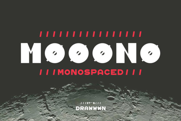 Mooono: A Futuristic Monospaced Font for Editorial Design
