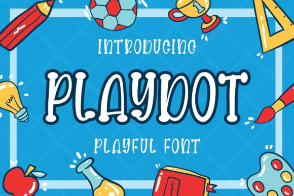 Playdot: A Unique and Quirky Display Font for Editorial Design