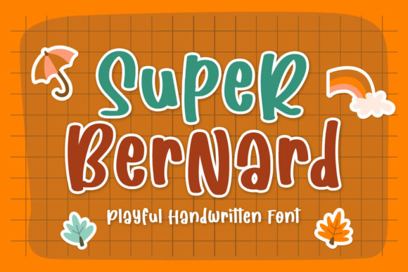 Super Bernard: A Playful Font for Memorable Branding