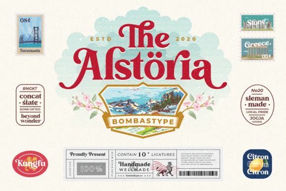 The Alstoria: A Bold and Beautiful Display Font