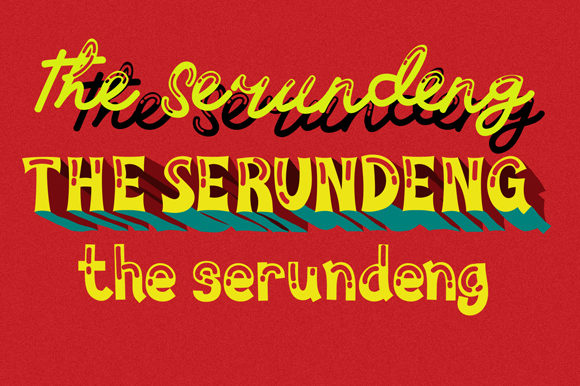The Serundeng: A Versatile Duo Font for Creative Web Design