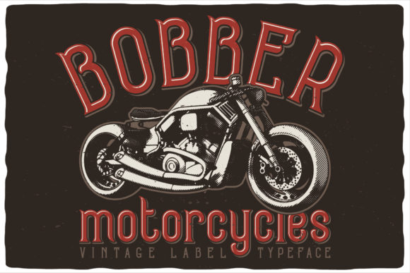 Transform Your Brand with Bobber Motorcycles Font