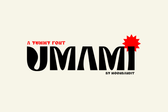 Umami: A Modern and Minimalist Display Font for Makers